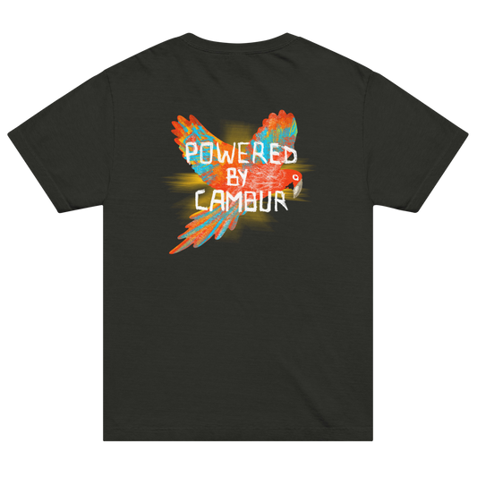 POWERED BY CAMBUR — black tee